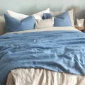 lniana-posciel-niebieska