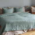 lniana-posciel-szalwiowa-zielen-zakladka