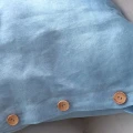 lniana-posciel-guziki-blekitny