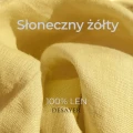 posciel-lniana-dziecieca-zolta