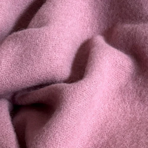WOOL THROW WITH CASHMERE | ECRU WITH GREY (1) (1) (1) (1)