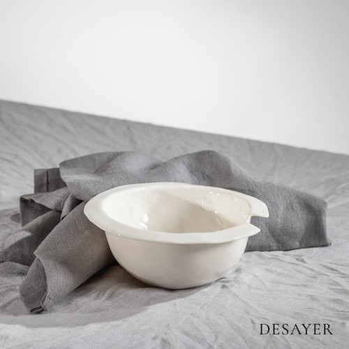 PORCELANOWA MISKA | ECRU