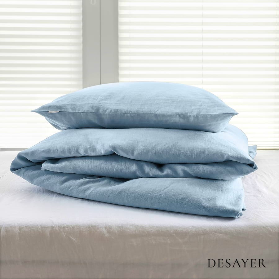 lniana-posciel-blekitna