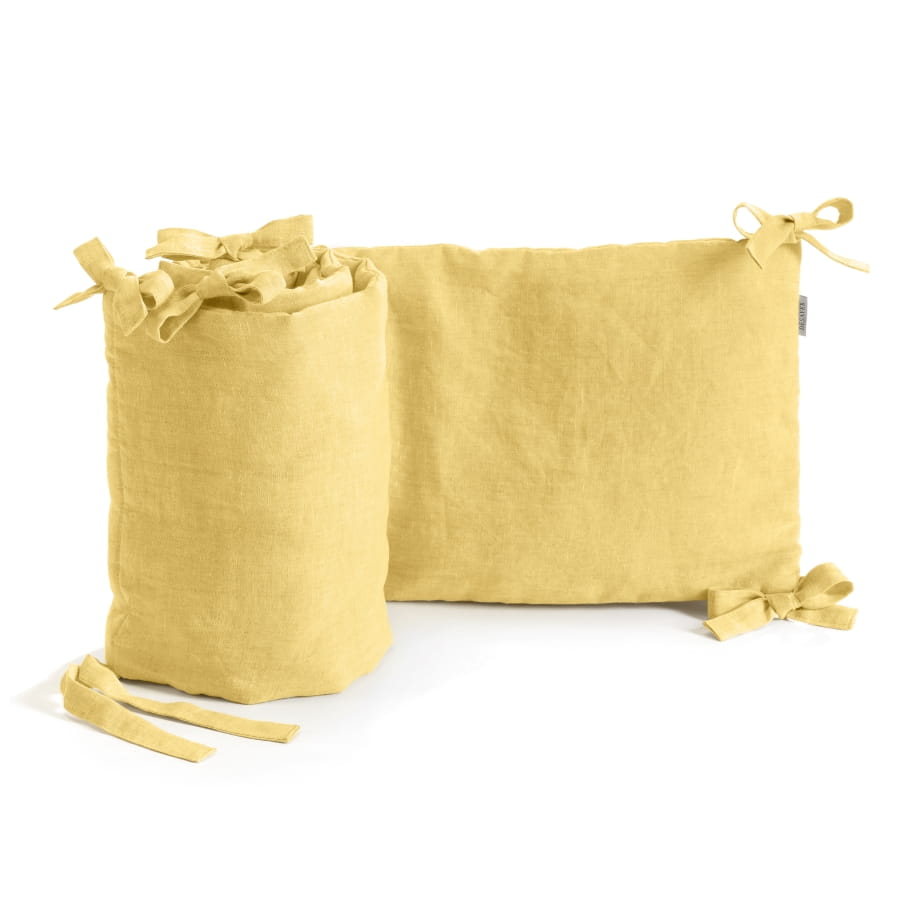 lniany-ochraniacz-do-lozeczka-zolty